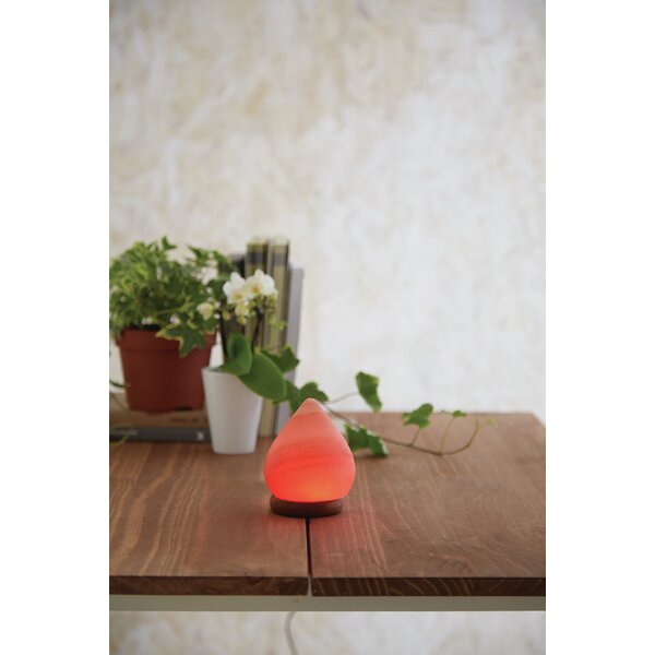 Teardrop salt store lamp